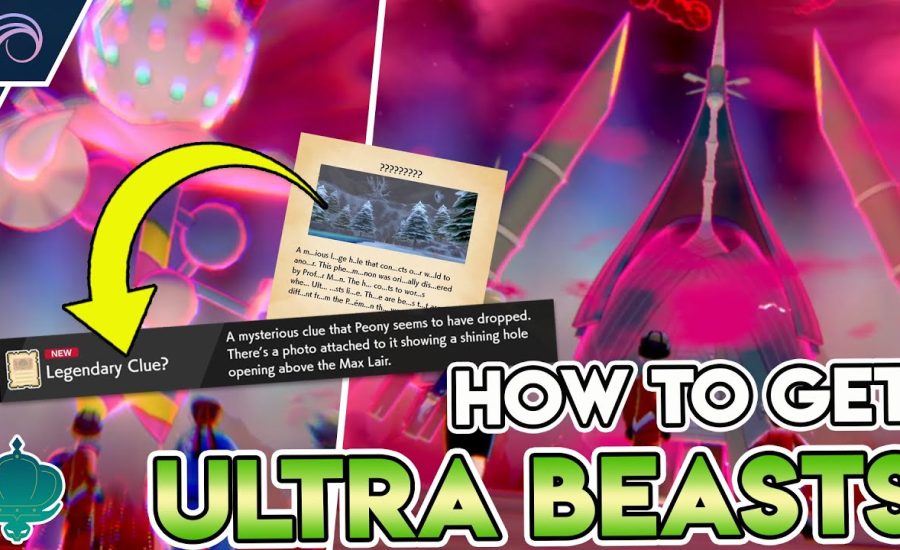 HOW TO GET THE ULTRA BEASTS UBS | LEGENDARY CLUE 4 in Pokemon Sword and Shield The Crown Tundra DLC