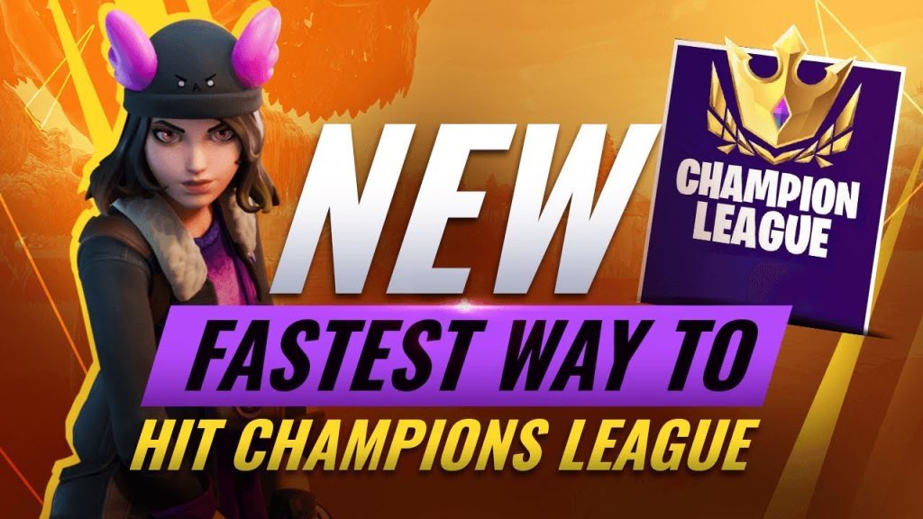 HOW To Hit Champions League INSANELY Fast in Fortnite Season 2