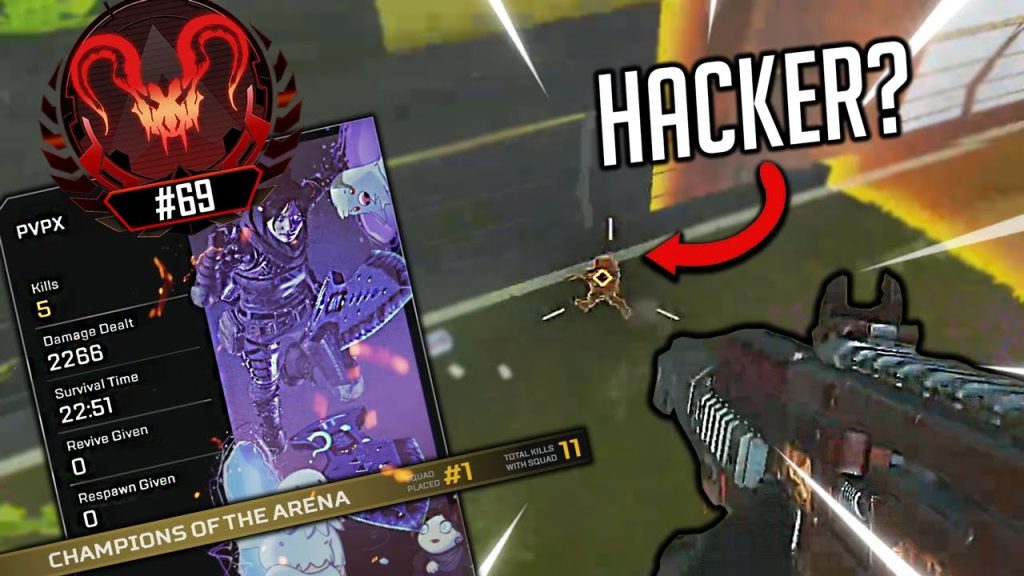 HOW to BEAT a HACKER in Apex Predator Rank ft NiceWigg & NoobKing