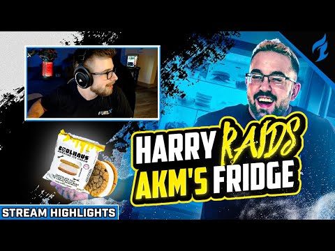Harryhook Raids AKM's Fridge | Fuel Stream Highlights