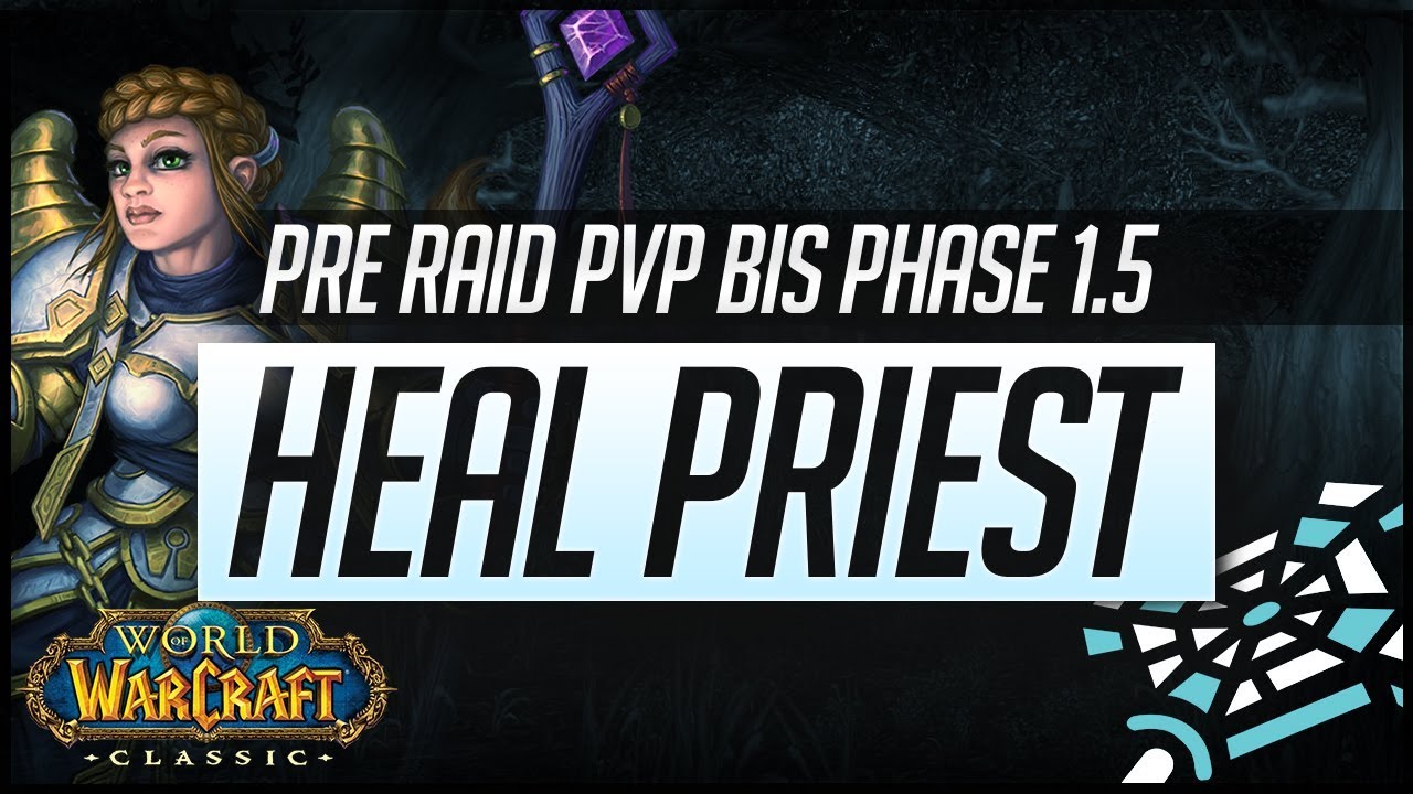 Heal Priest Pre Raid PvP BiS Gear | Classic WoW Phase 1.5 (Dire Maul)