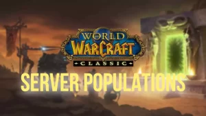 How server populations are doing in March 2022