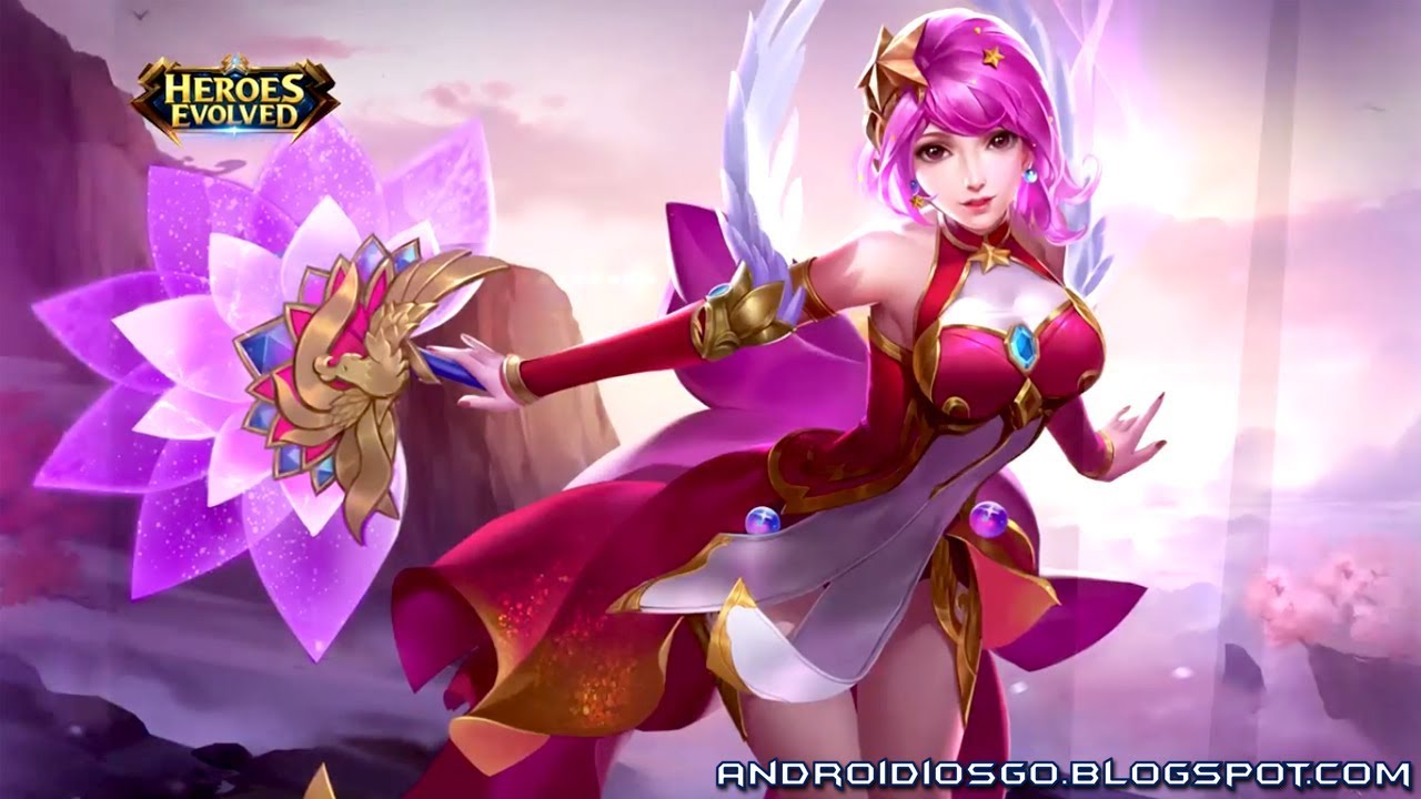 Heroes Evolved: New Skin - Diao Chan Rosy Debutante Gameplay Android/iOS