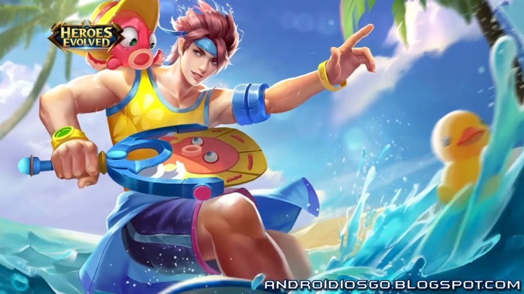 Heroes Evolved: New Summer Skin - Damacus WAVE WATCH Gameplay Android/iOS