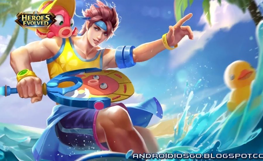 Heroes Evolved: New Summer Skin - Damacus WAVE WATCH Gameplay Android/iOS