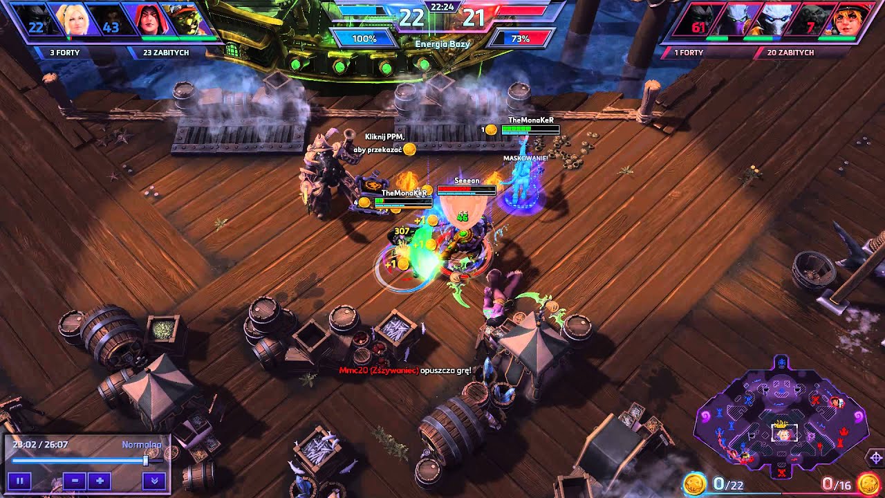 Heroes Of The Storm - Nova solo vs Illidian and Zeratul