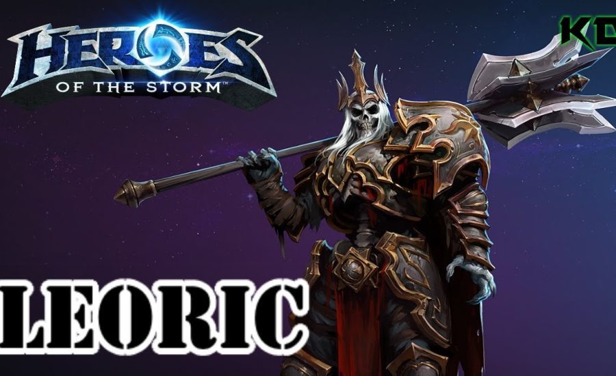 HotS Gameplay - Leoric #1 "Leoric Carries the game!"