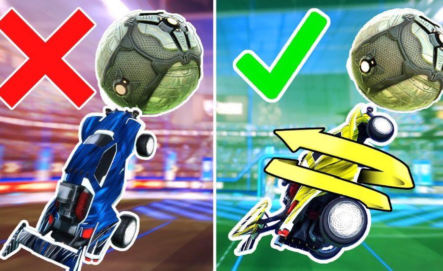 How To AIR ROLL SHOT In ROCKET LEAGUE | Air Roll/Power-Shot Tutorial