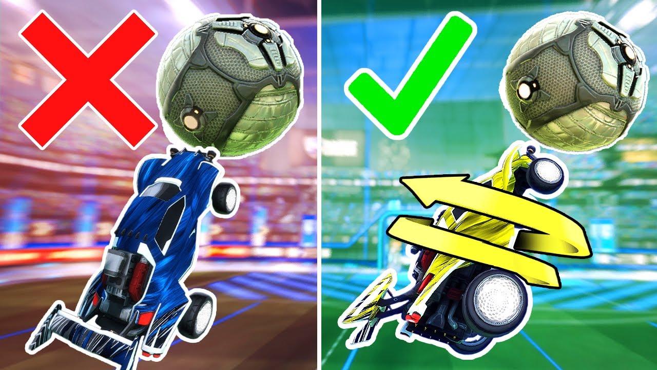 How To AIR ROLL SHOT In ROCKET LEAGUE | Air Roll/Power-Shot Tutorial