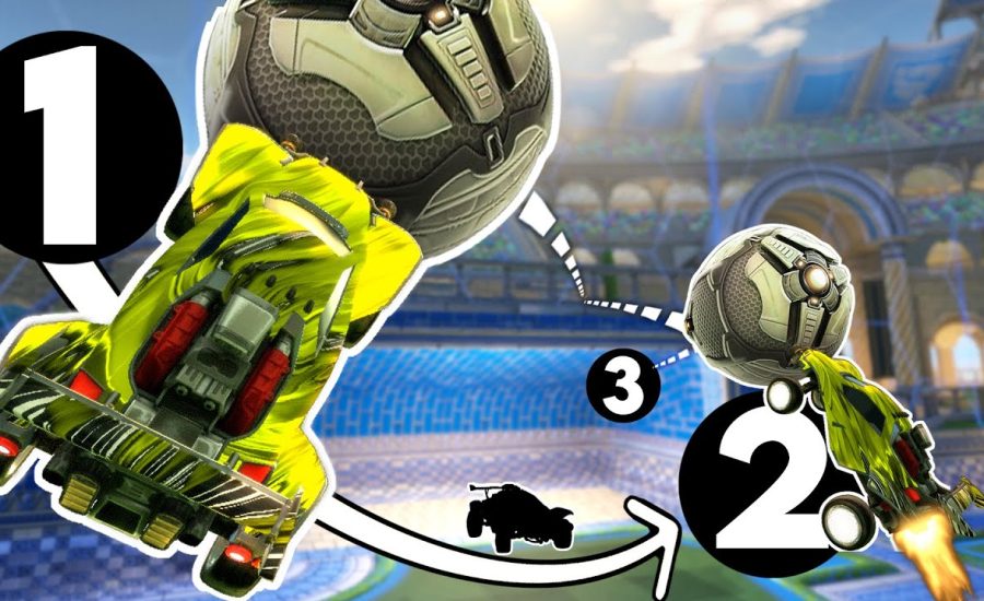 How To Double Touch In 3 Steps | Rocket League Double Tap Tutorial