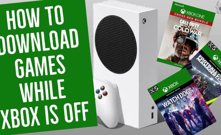 How To Download Games On Xbox Series S While its Off! How To Download Games when Xbox Is Off!