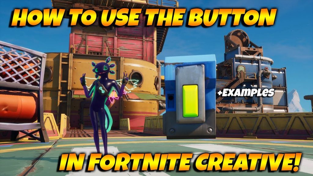 How To Use The Button Device In Fortnite Creative! - Fortnite Creative Device Tutorials!