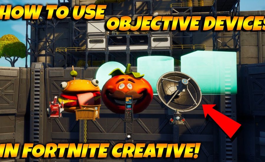 How To Use The Objective Device In Fortnite Creative! Search And Destroy Guide!