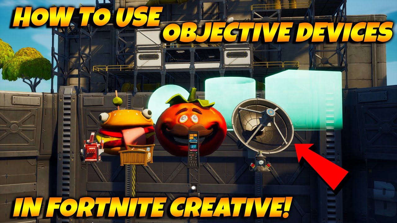 How To Use The Objective Device In Fortnite Creative! Search And Destroy Guide!