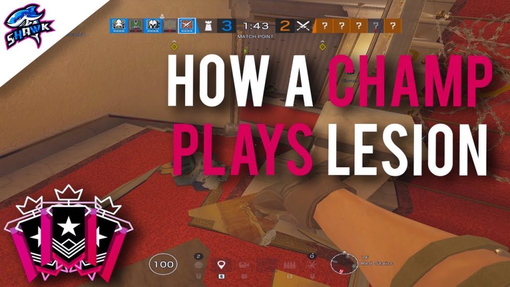 How a Champion Plays Lesion - Rainbow Six Siege