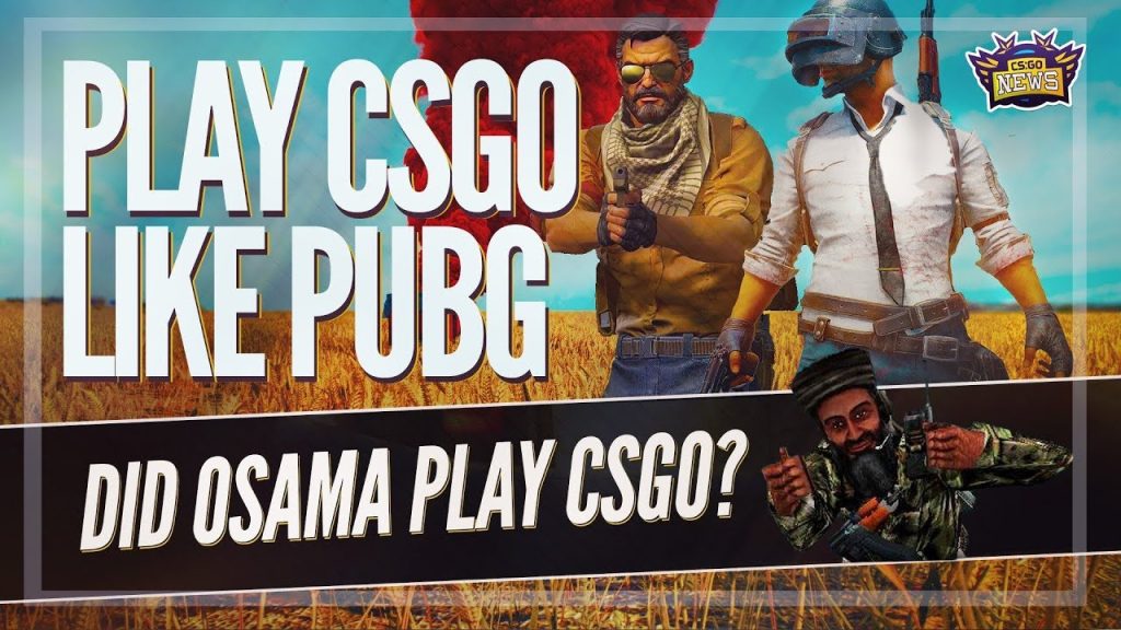 How to Play CSGO Like PUBG! Did Osama Play Counter Strike? OpTic Rumors and Virtus Pro