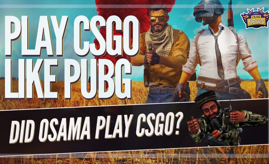 How to Play CSGO Like PUBG! Did Osama Play Counter Strike? OpTic Rumors and Virtus Pro