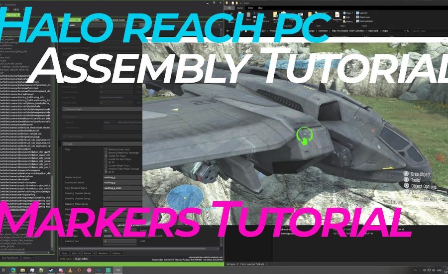 How to add turrets to vehicles using markers | Halo Reach MCC Mod Tutorial