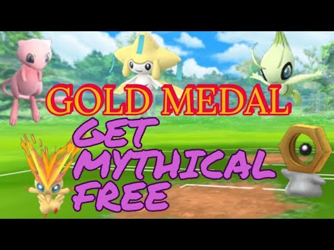 How to get Gold medals | Kanto Johto Hoenn Sinnoh Unova | Mythical pokemon without Raid | pokemon go