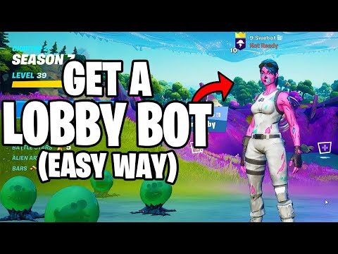 How to get a FORTNITE *LOBBY BOT* with Swe Bot! (get EVERY SKIN & EMOTE) (WORKING SEASON 8)