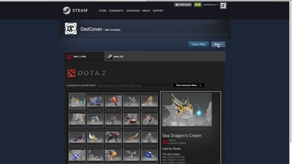 How to setting Public your Inventory Dota2