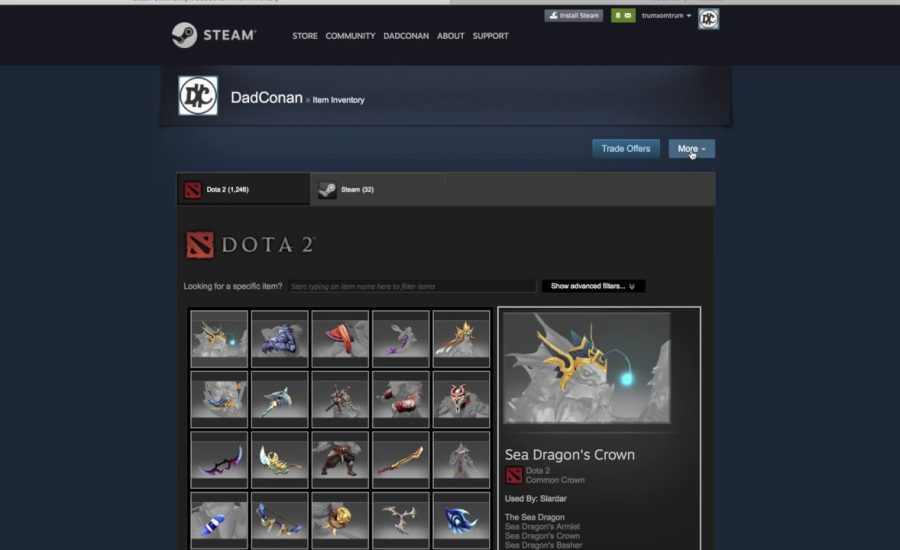 How to setting Public your Inventory Dota2