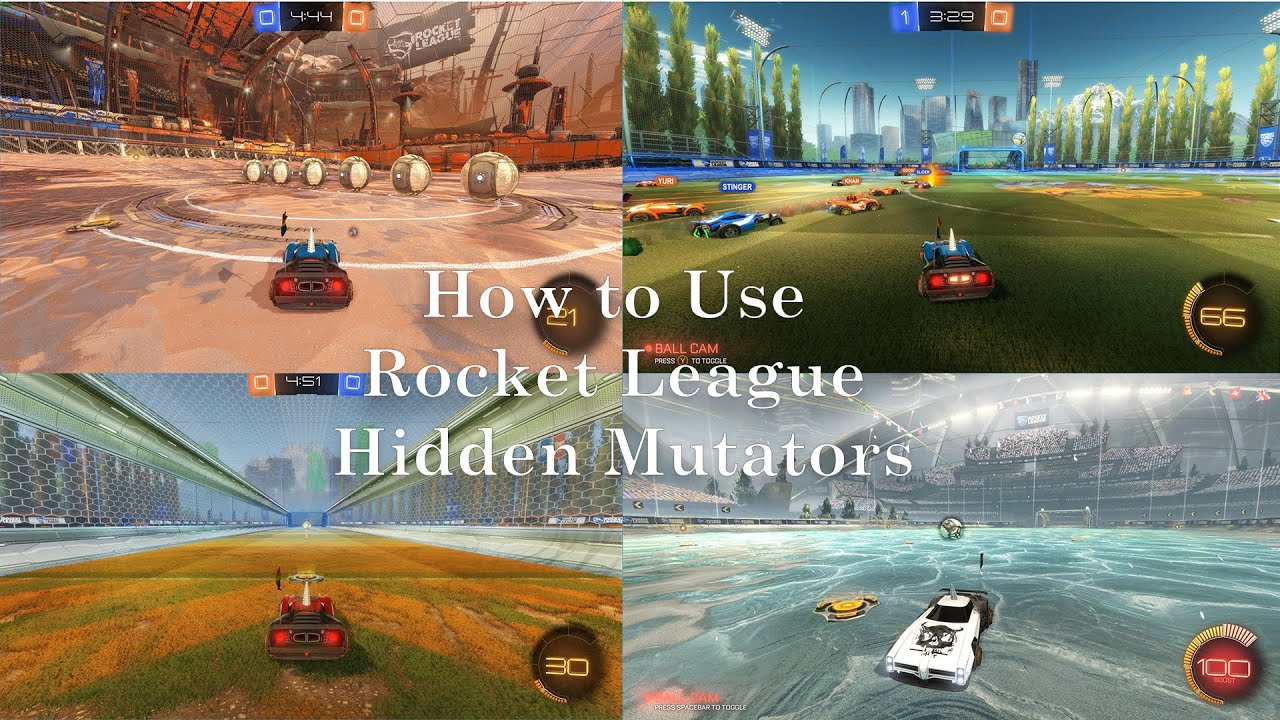 How to use Hidden Mutators in Rocket League