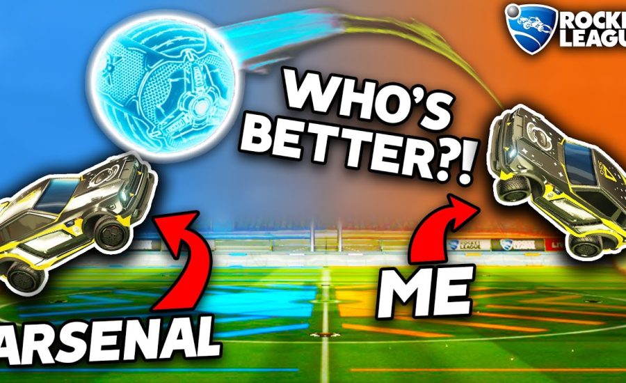 I CHALLENGED ARSENAL TO SEE WHO'S THE BETTER HEATSEEKER PLAYER