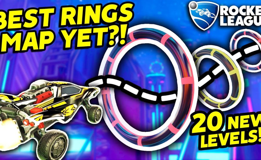 I CREATED THE BEST ROCKET LEAGUE RINGS MAP YET