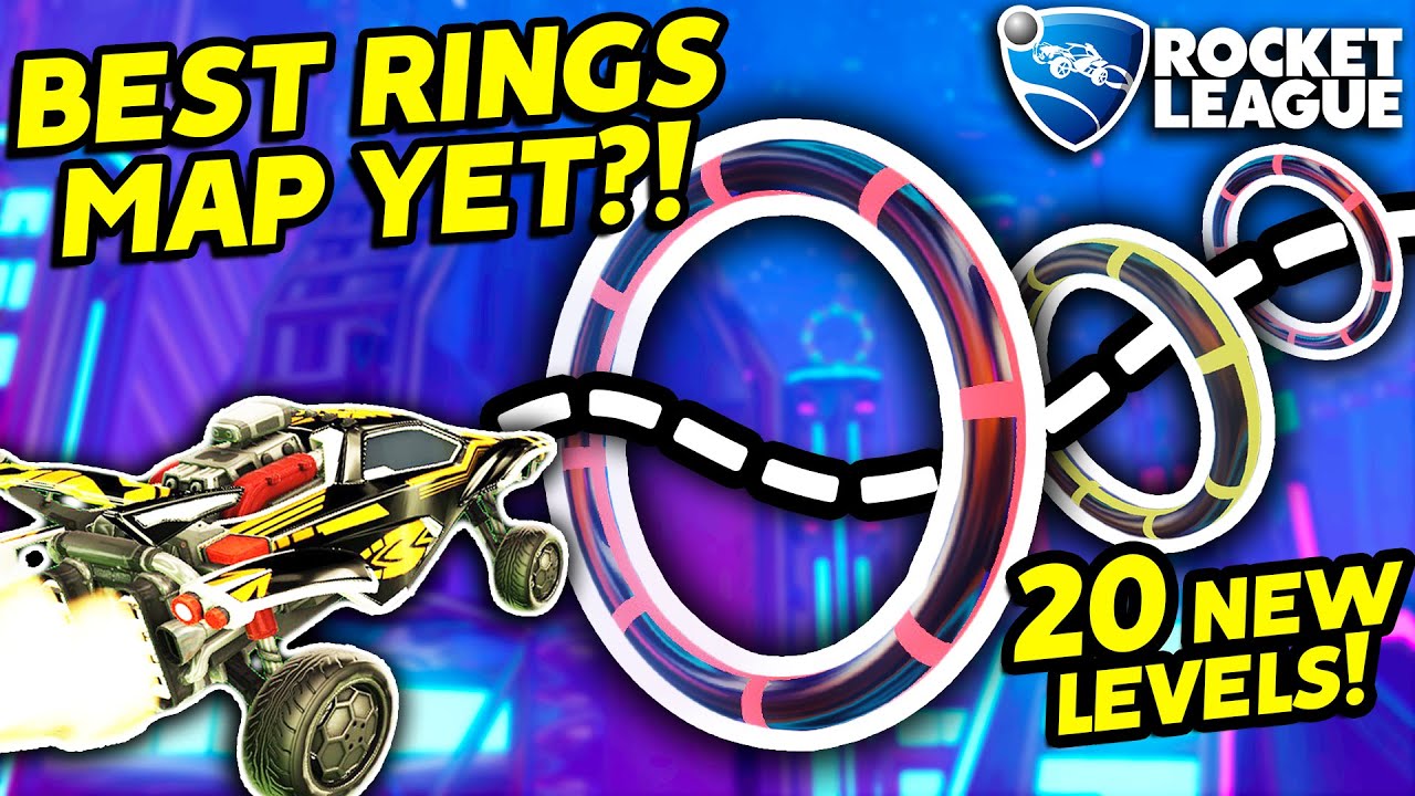 I CREATED THE BEST ROCKET LEAGUE RINGS MAP YET