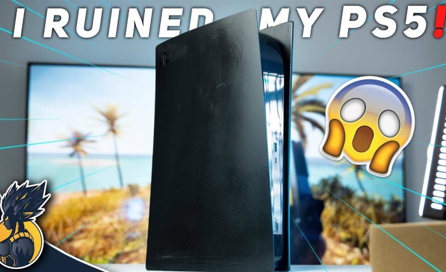 I Painted My PS5 Matte Black & It Went Horribly Wrong!