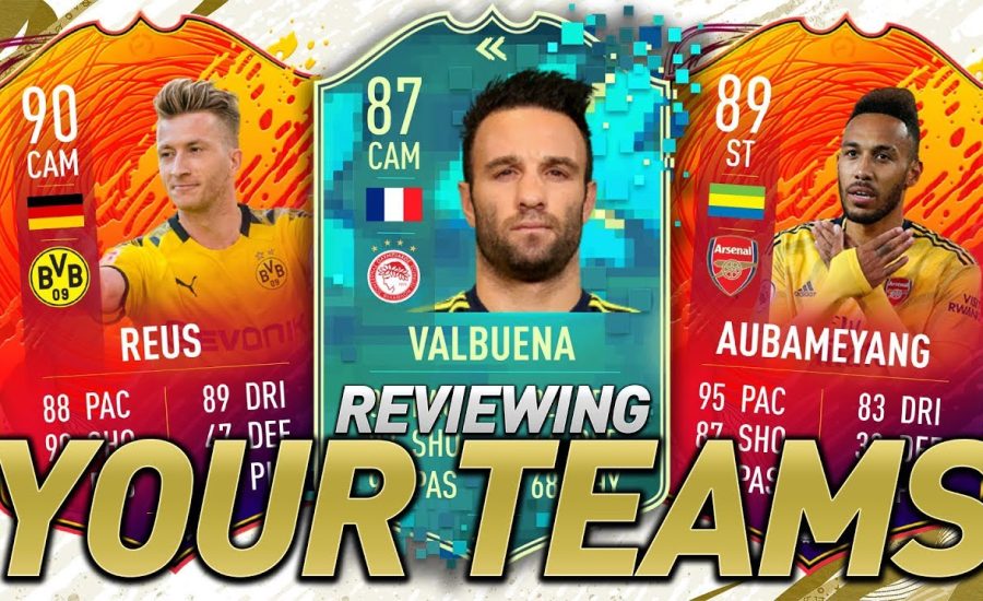 I RATE YOUR TEAMS! CRAZY PACK LUCK! #FIFA20 ULTIMATE TEAM