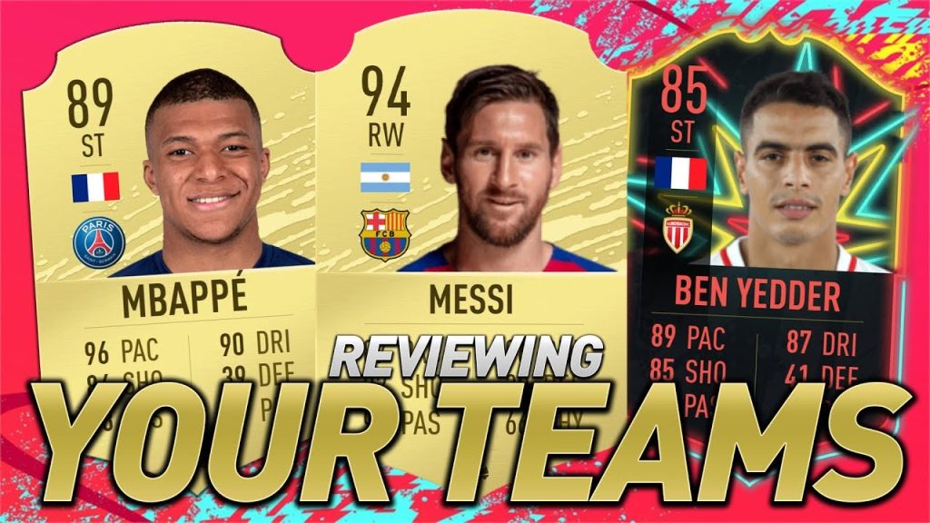 I RATE YOUR TEAMS! INSANE SQUADS! #FIFA20 ULTIMATE TEAM