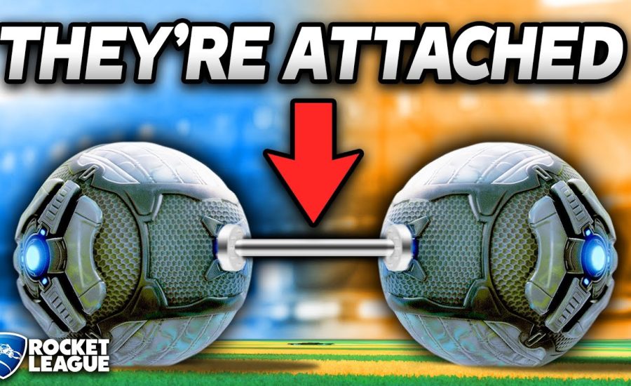 I attached 2 Rocket League balls together... here's what happened