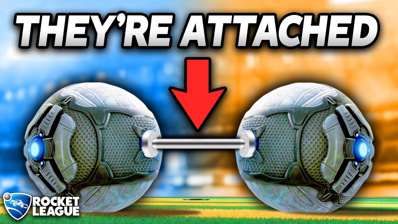 I attached 2 Rocket League balls together... here's what happened