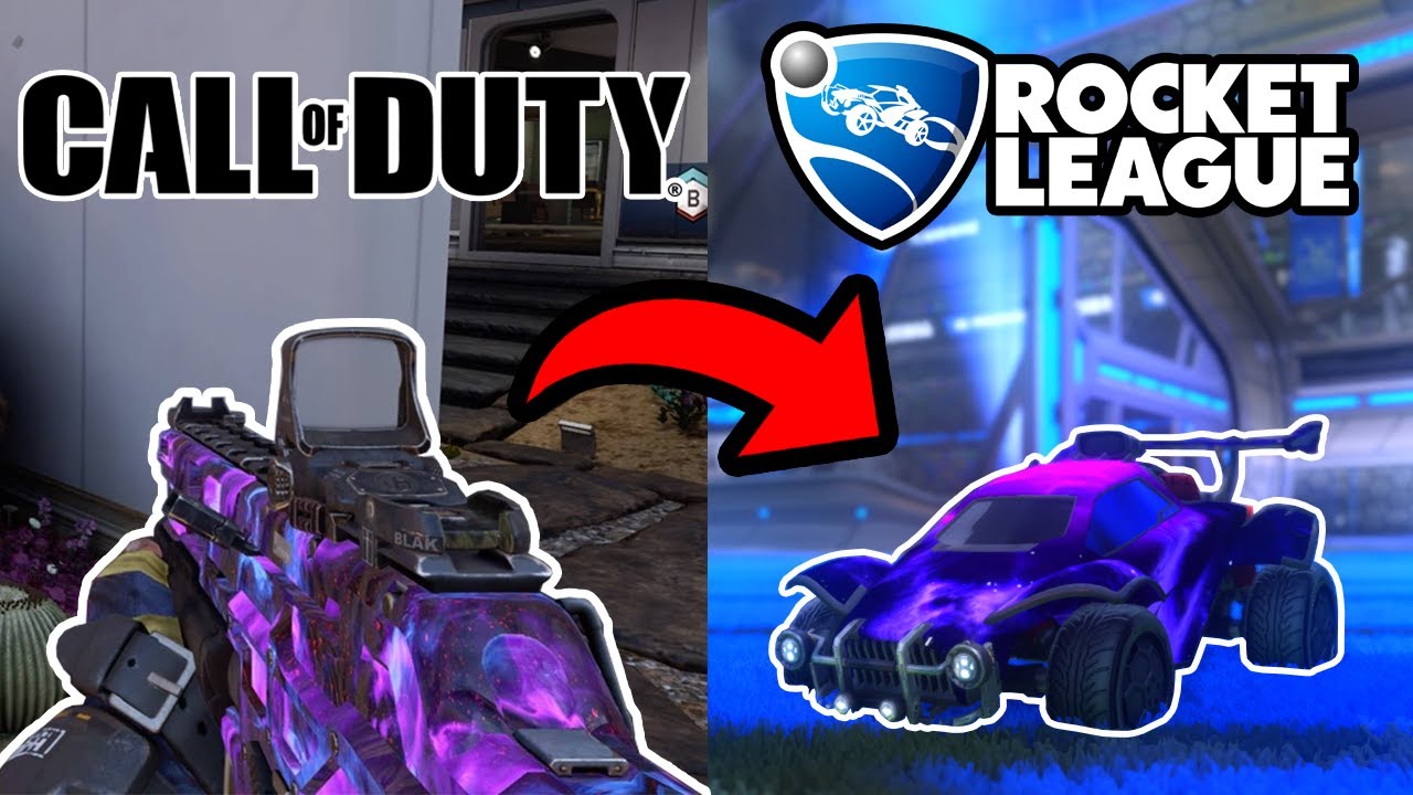 I tried to recreate Call of Duty camos in Rocket League