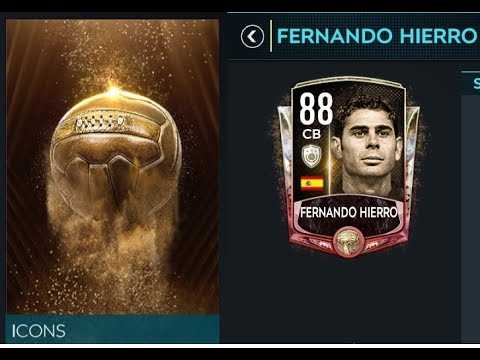 ICON HIERRO,LVL HIM AND TEAM UPGRADE  / Fifa Mobile 20