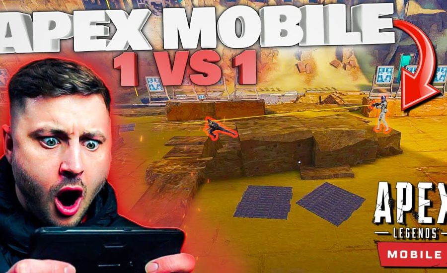 INSANE 1 VS 1's In Apex Legends Mobile...