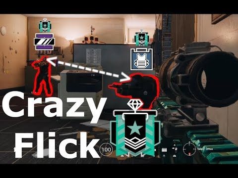 INSANE FLICK - Ranked Highlights - PS4 - Rainbow Six Siege