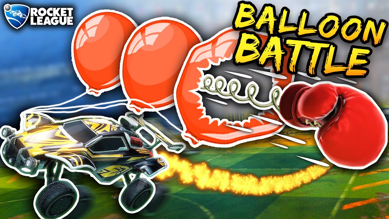 INTRODUCING: ROCKET LEAGUE BALLOON BATTLE