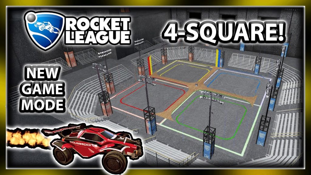 Introducing: Rocket League 4-SQUARE (NEW GAME MODE!)