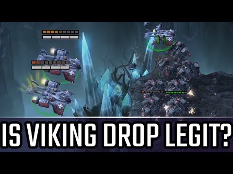 Is Viking drop legit? l StarCraft 2: Legacy of the Void Ladder l Crank