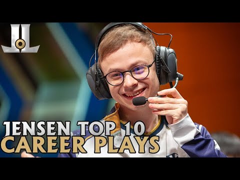 Jensen Top 10 Career Plays | Lol esports