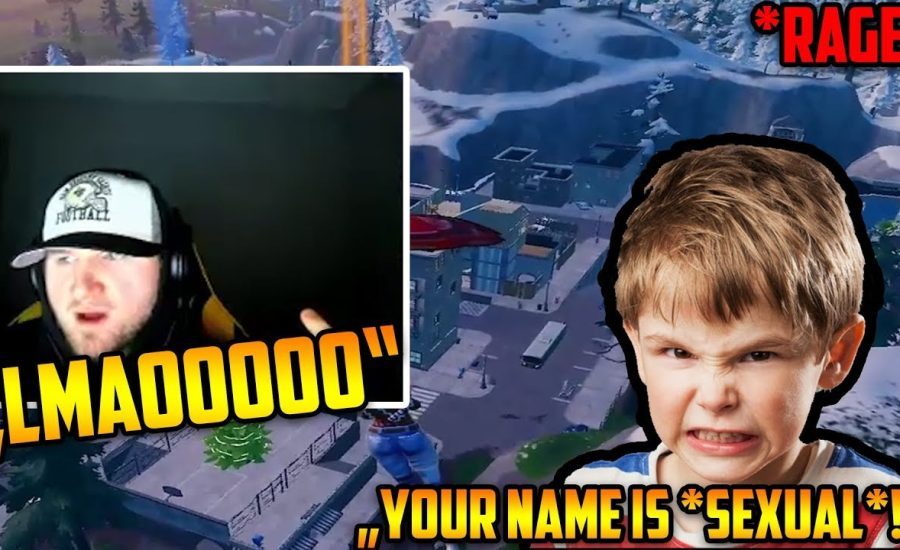 KID accuses TTHump of *SEXUAL* name! | Fortnite Clips