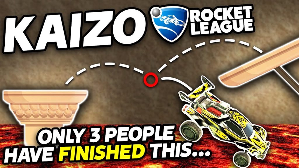 Kaizo Rocket League: an IMPOSSIBLE parkour course