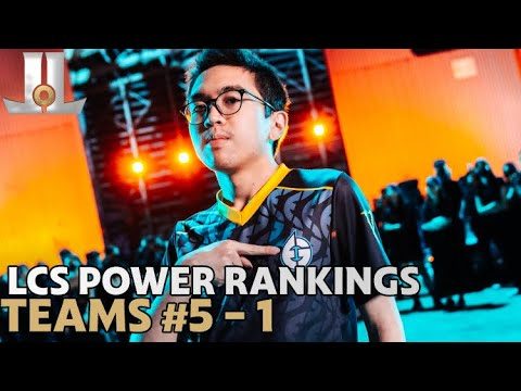 #LCS 2022 Summer Split Preseason Power Rankings | Teams #5 - 1