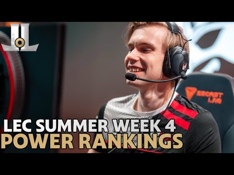 #LEC Week 4 Power Rankings | 2022 Summer Split