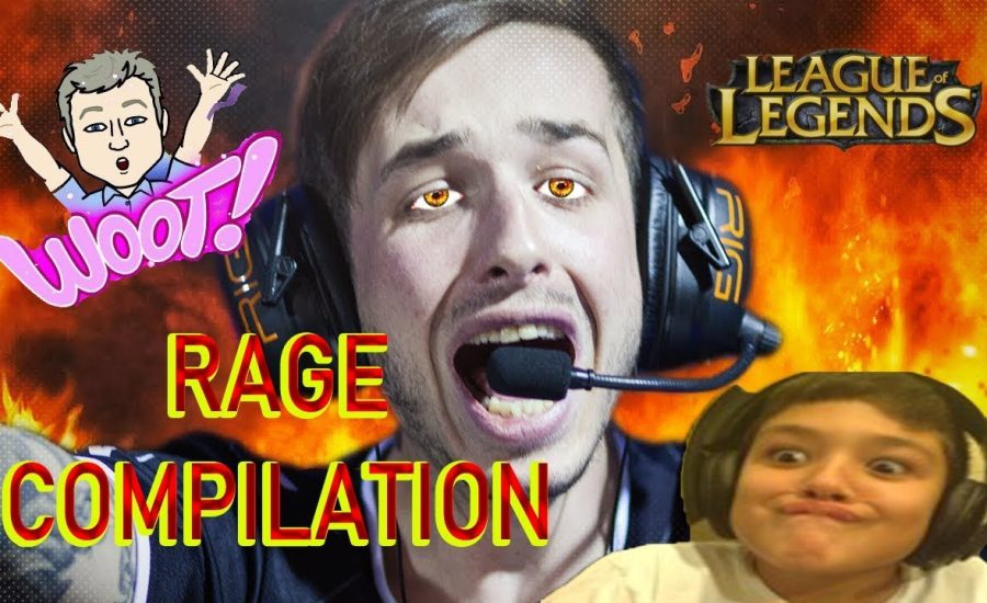 League of Legends: 2019 Pro Players Rage/Tilted Compilation