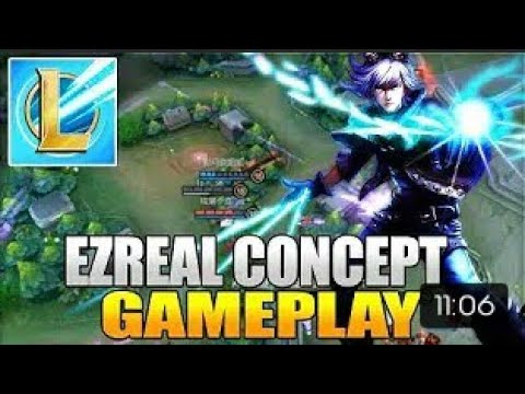 League of legends Wildrift (Ezreal Concept Gameplay)