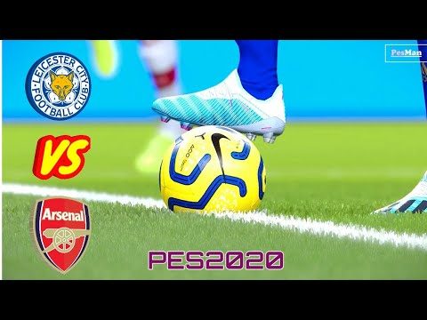 Lecster City vs Arsenal | Premier League | PES2020 Gameplay PC